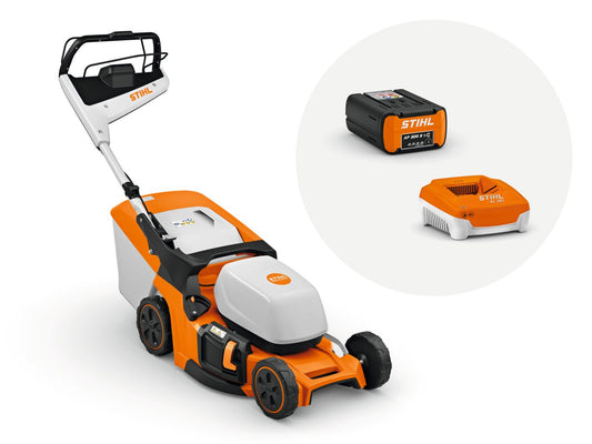Akku Rasenmäher Stihl RMA 448 PV Set inkl AP 300S und AL 301
