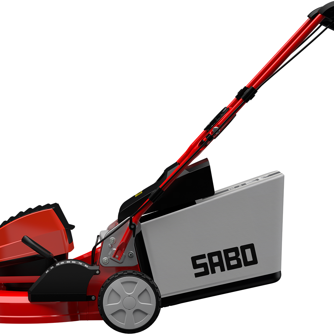 Sabo Akku-Rasenmäher 43-Accu VARIO inkl. 2x 4AH Akku + Ladegerät