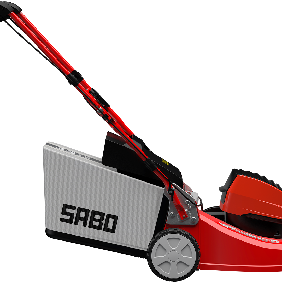Sabo Akku-Rasenmäher 43-Accu VARIO inkl. 2x 4AH Akku + Ladegerät