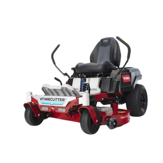 Toro eMR4275T Akku Aufsitzmäher eTimeCutter 75642